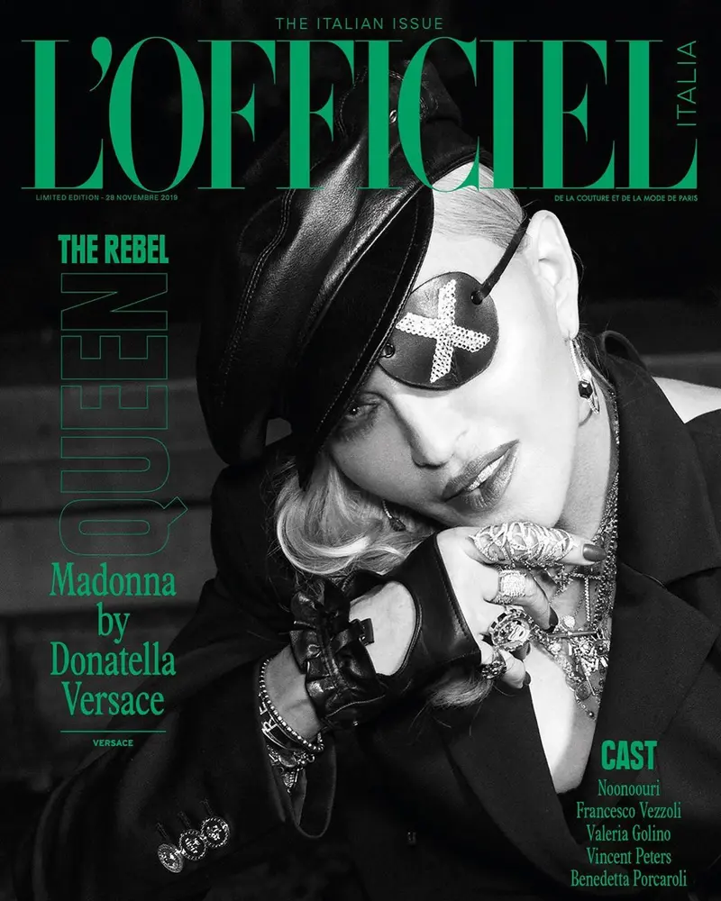 Madonna | L'Uomo Vogue - Italie (Novembre 2019) - Magazine
