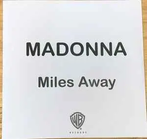 Madonna | Miles Away - CD (Promo France)