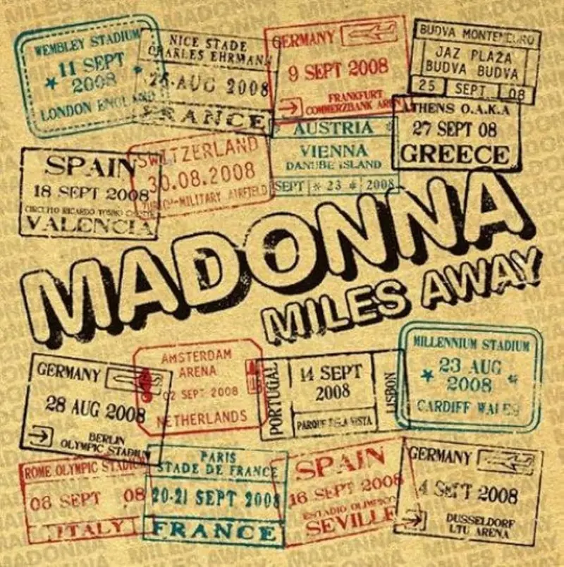 Madonna | Miles Away - CD (Promo UK)