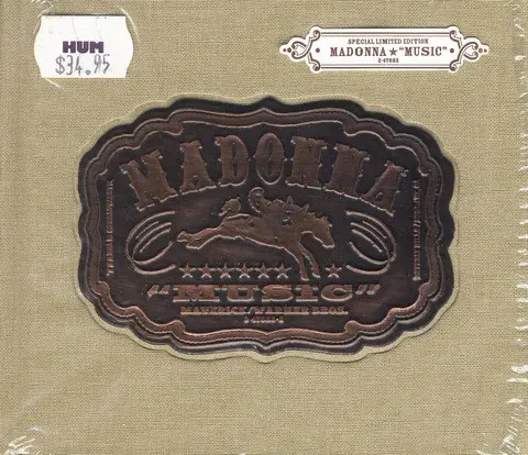 Madonna | Music (Beige Hessian) - CD (édition limitée USA)