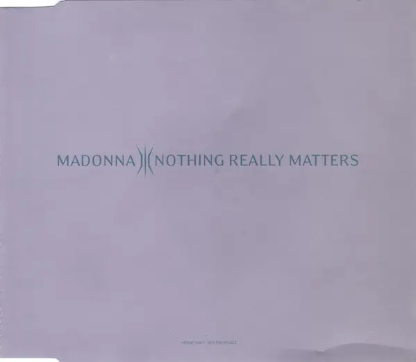 Madonna | Nothing Really Matters - CD (promo)