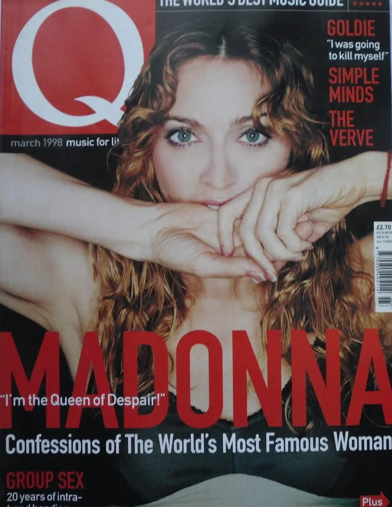 Madonna | Q Magazine - UK - (Mars 1998) - Magazine