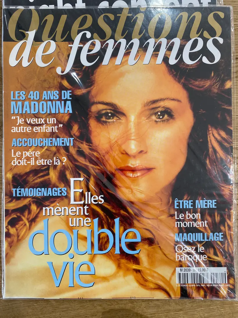 Madonna - Question de femmes (1998 Novembre) - Magazine