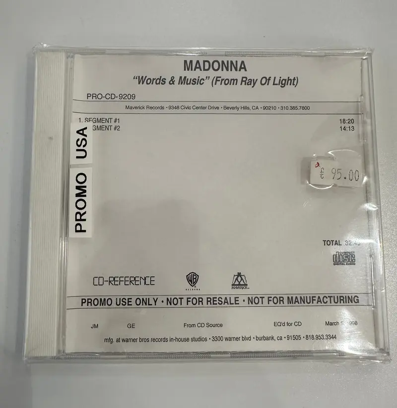 Madonna | Ray of light - CD (Promo USA)