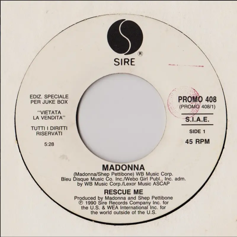 Madonna | Rescue Me (IT)