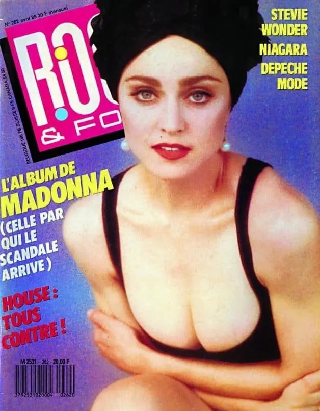 Madonna | ROCK & FOLK - Belgique (Avril 1989) - Magazine