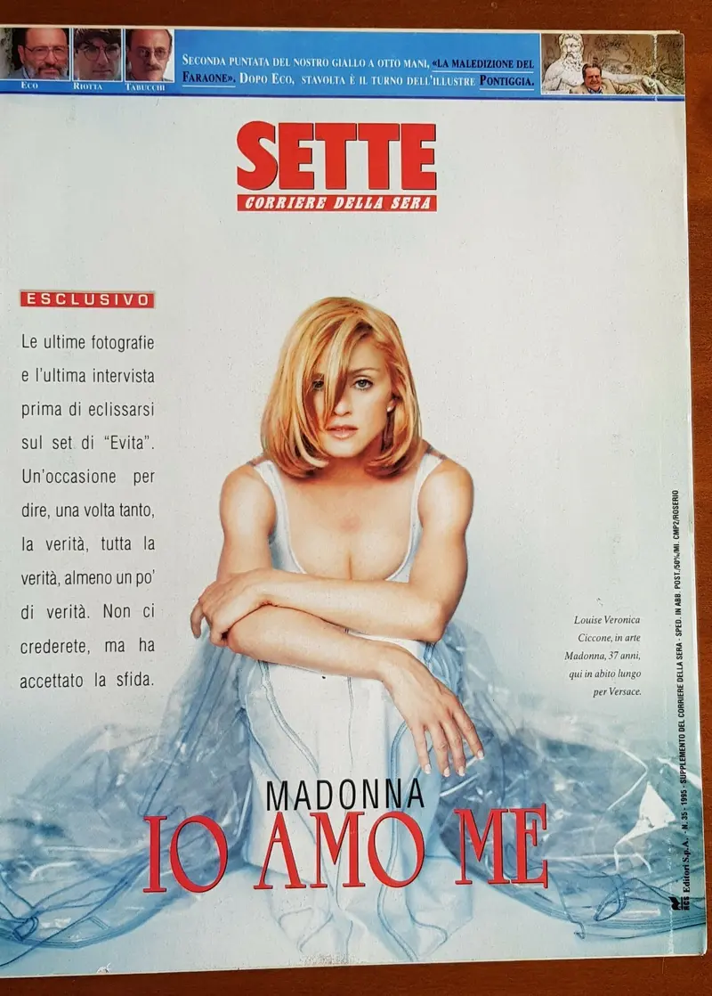 Madonna | Sette Magazine - Italie (1995 - numéro 35) - Magazine