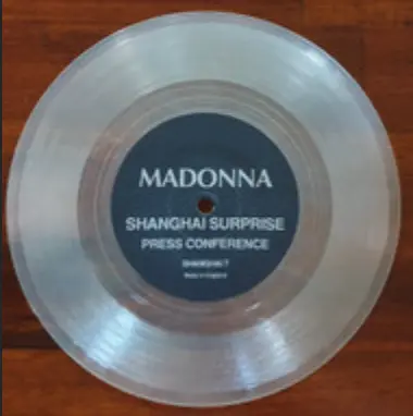 Madonna | Shanghai Surprise Press Conference (Transparent vinyl)