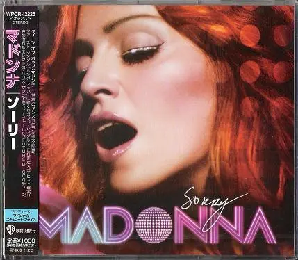 Madonna | Sorry - CD (Promo Japon)