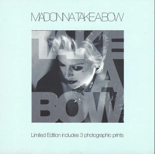 Madonna | Take A Bow (limited edition - UK)