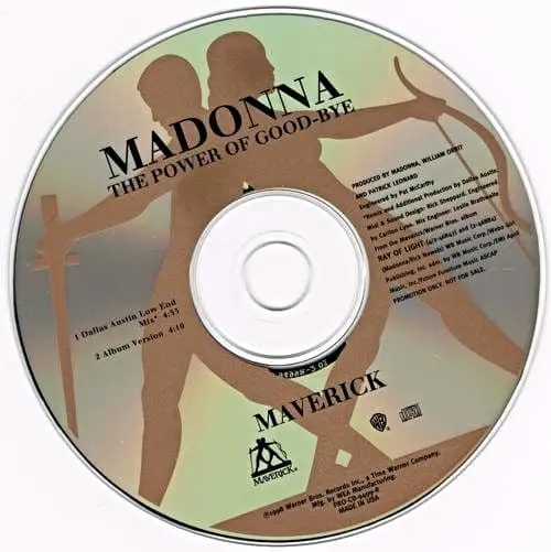 Madonna | The Power Of Goodbye - CD (Promo USA)