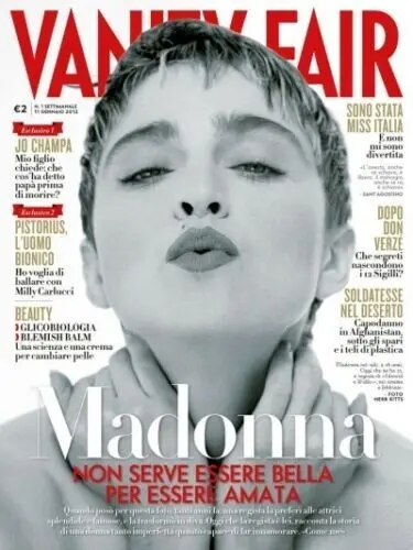 Madonna | Vanity Fair - Italie (Janvier 2012) - Magazine