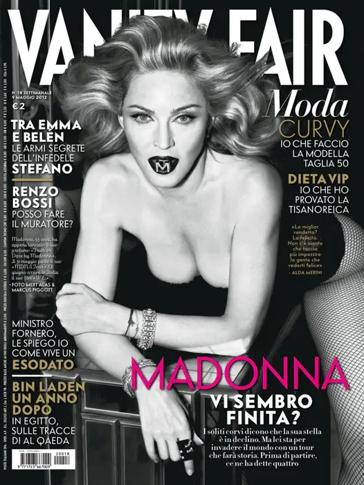 Madonna | Vanity Fair - Italie (Mai 2012) - Magazine