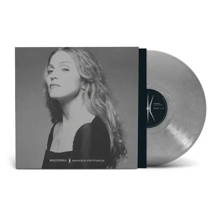 Madonna | Veronica Electronica - Vinyle argenté (First pressing + Lithographie)