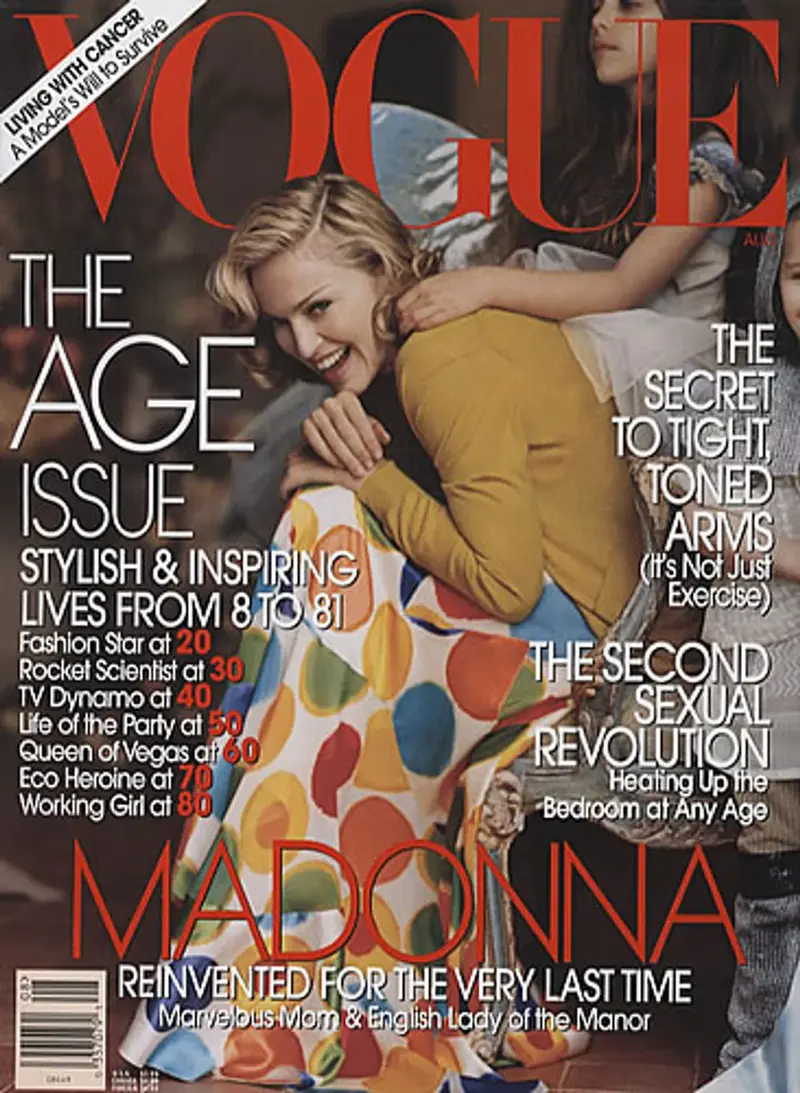 Madonna | Vogue USA (Aout 2005) - Magazine