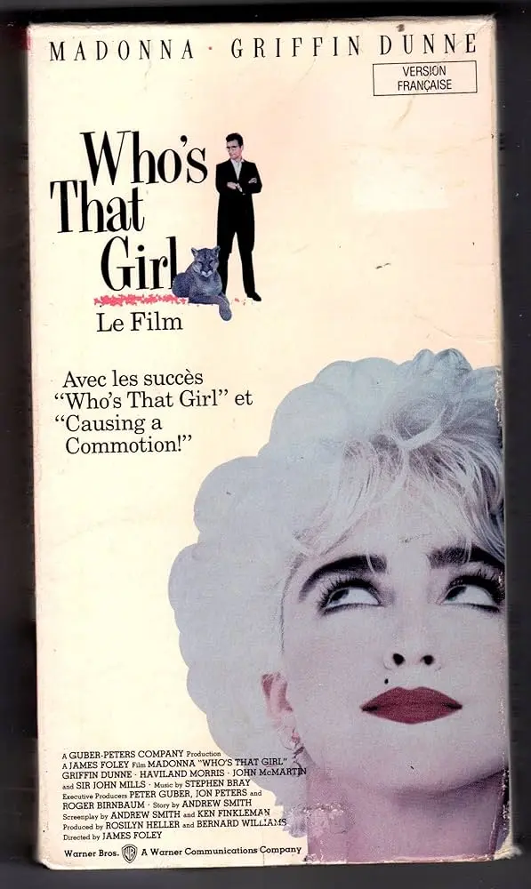 Madonna | Who's That Girl - VHS (Thaïlande)