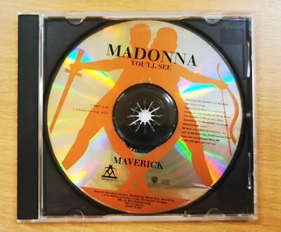 Madonna | You'll see - CD (Promo USA)
