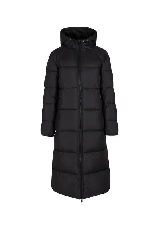 Manteaux de Urban Classics - Ladies Ultra Long Coat - S à XXL - pour Femme - noir