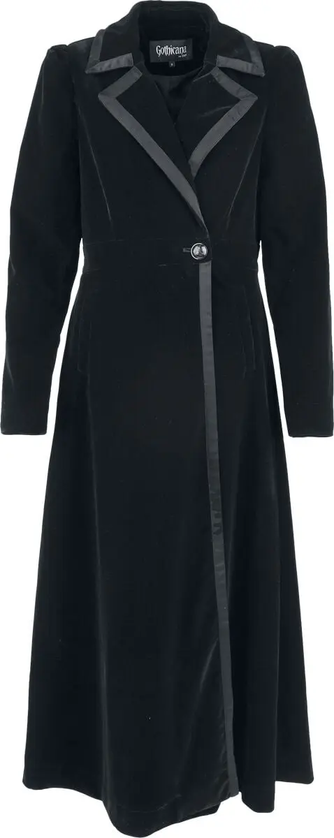 Manteaux Gothic de Gothicana by EMP - Countess Bathory - S à XXL - pour Femme - noir