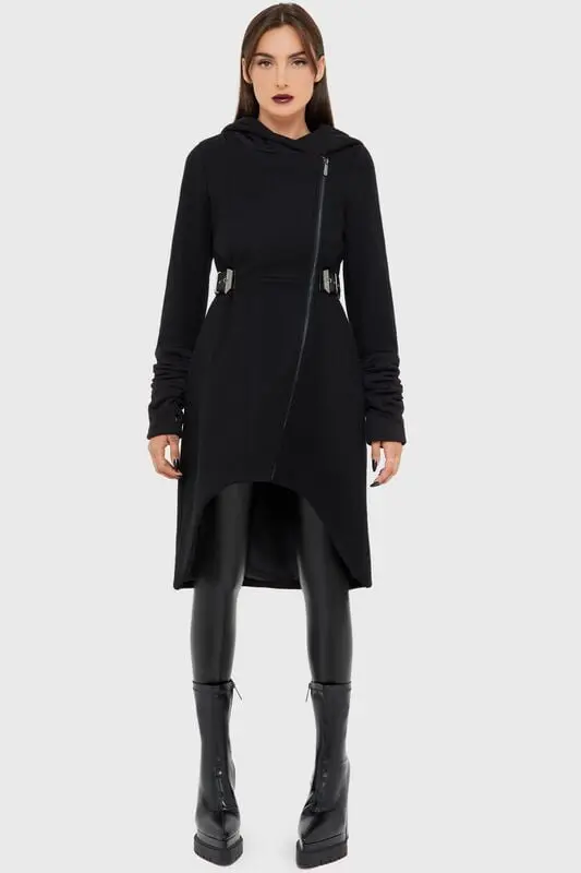 Manteaux Gothic de Killstar - Eternal Coffin Coat - XS à 4XL - pour Femme - noir