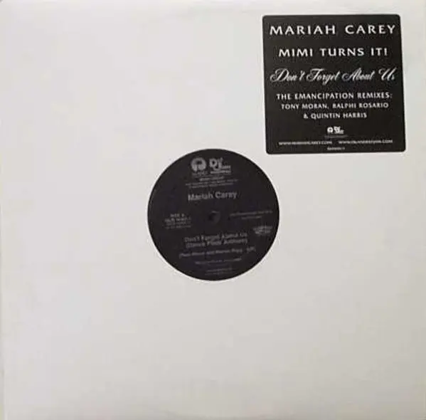 Mariah Carey | Don't forget about us - Vinyle