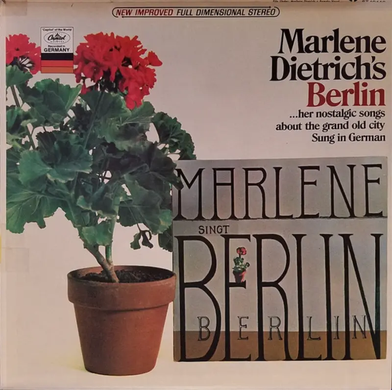 Marlene Diertrich | Singt Belin (USA)