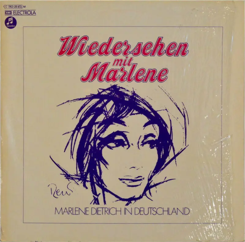Marlene Diertrich | Wiedersehen mi Marlene (Allemagne)