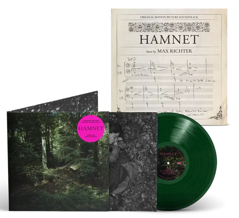 Max Richter - Hamnet OST - Double Vinyle Forest Green + Alt Cover + Music Sheet