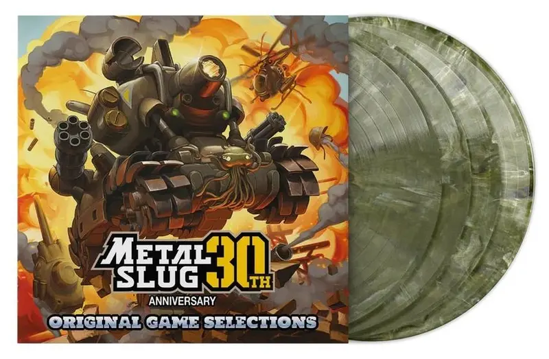 Metal Slug 30th Anniversary Coffret Vinyle Coloré