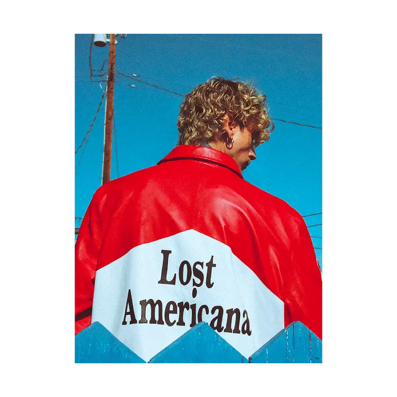 mgk - lost americana - cover poster