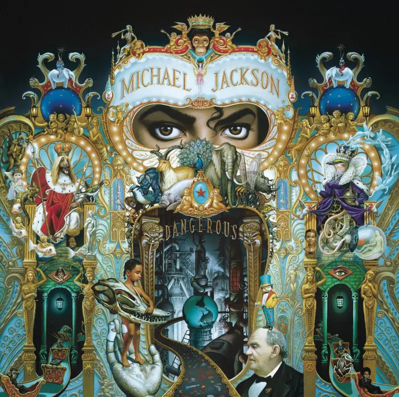 Michael Jackson | Dangerous - 2LP (black & swirl)