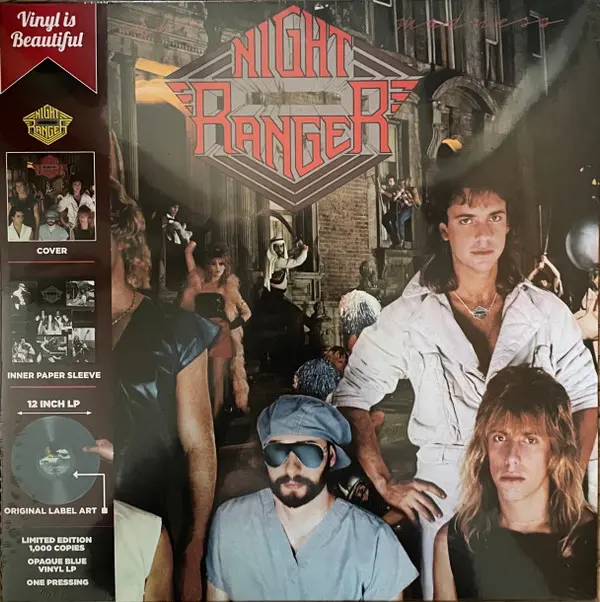Midnight Madness Edition Limitée Vinyle Blanc Transparent
