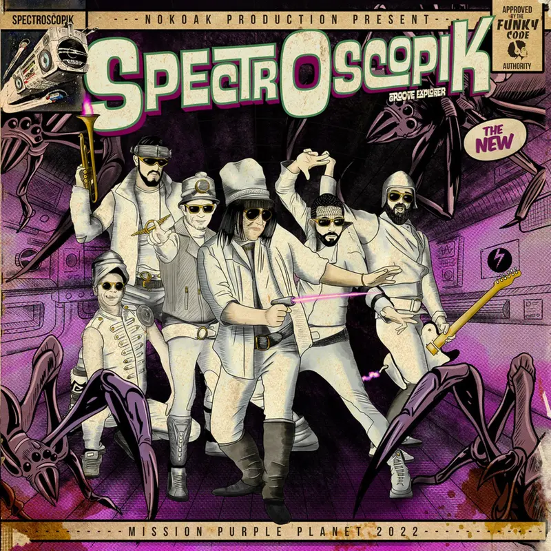 MISSION PURPLE PLANET 2022 - SPECTROSCOPIK (VINYLE 33T)