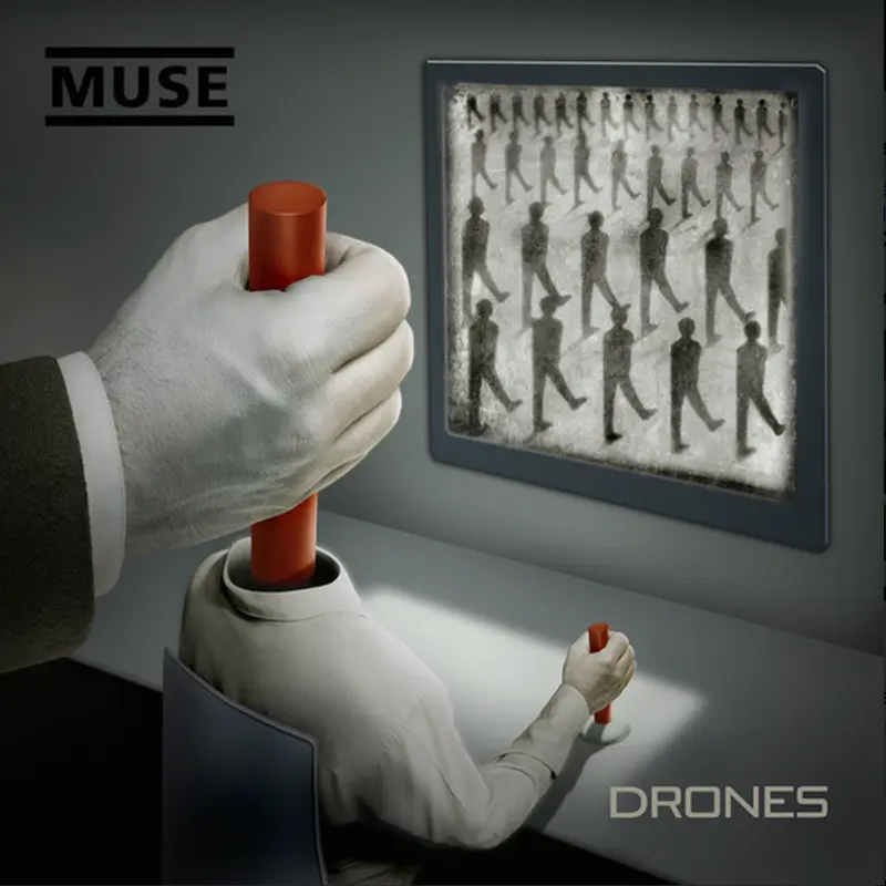 Muse | Drones (red vinyl - europe) - Vinyle