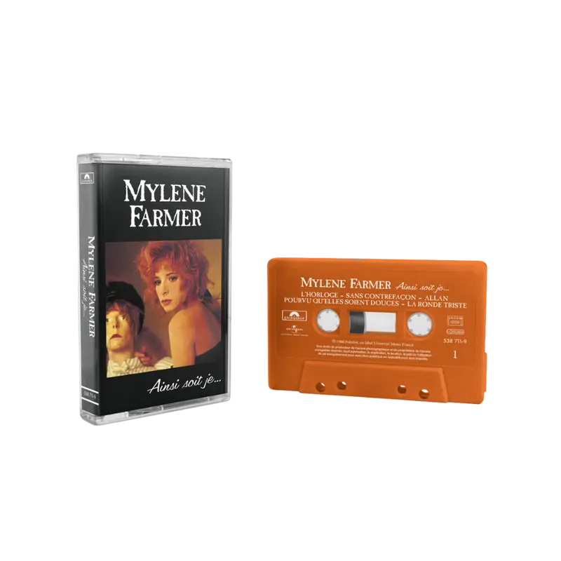 Mylène Farmer - Ainsi soit-je - Cassette Couleur