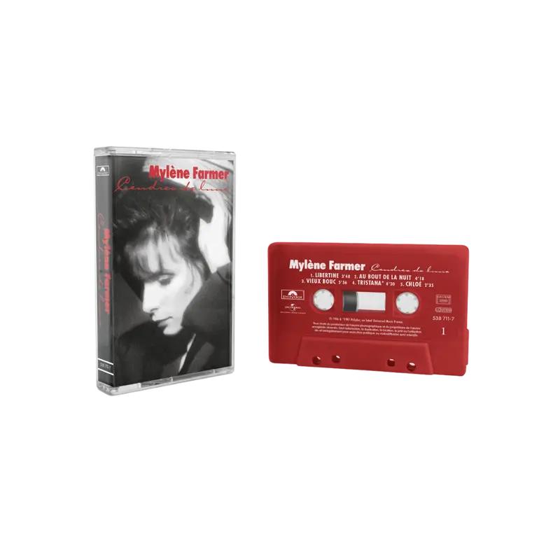 Mylène Farmer - Cendres de lune - Cassette Couleur