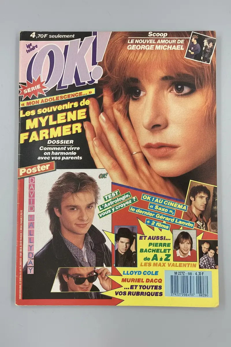 Mylène Farmer | OK ! - Magazine (25 - 31 Janvier 1988)