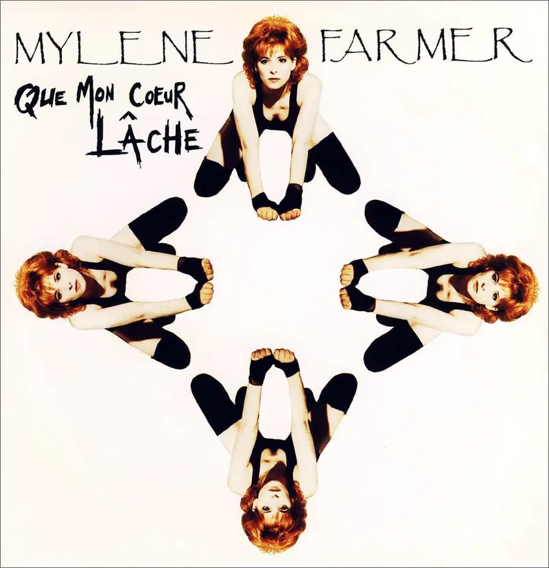 Mylène Farmer | Que mon coeur lâche (pressage original) - Maxi 45T