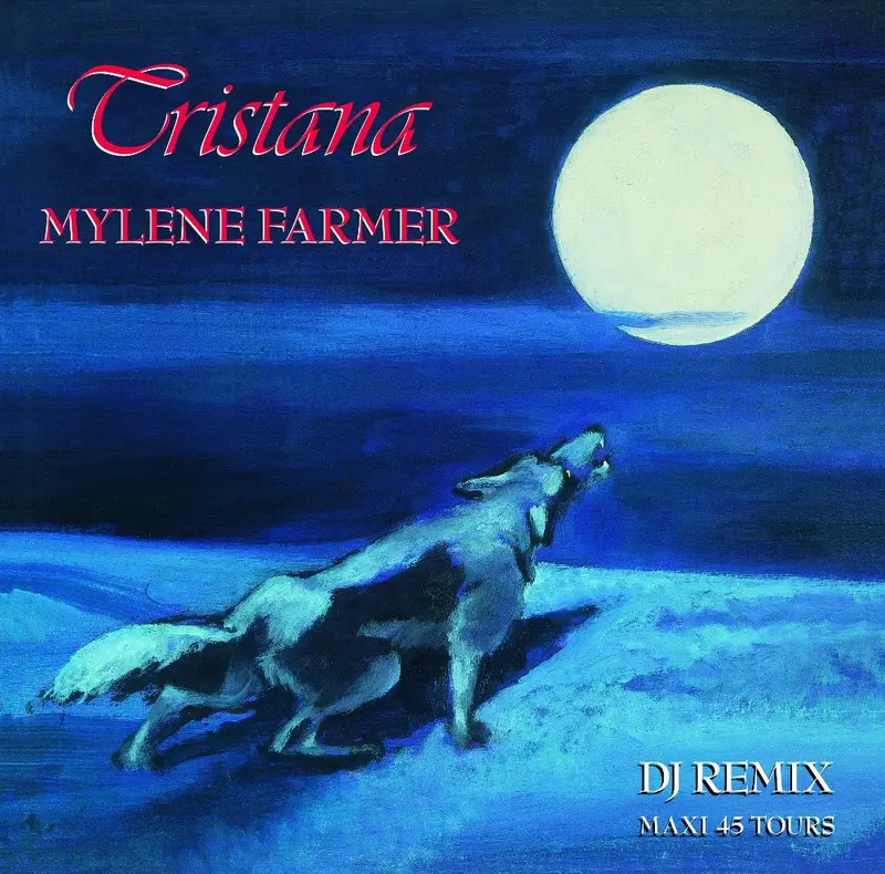 Mylène Farmer | Tristana - Maxi 45T vinyle bleu