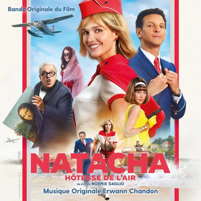 NATACHA (PRESQUE) HÔTESSE DE L’AIR (BANDE ORIGINALE DU FILM) - ERWAN CHANDON (CD)
