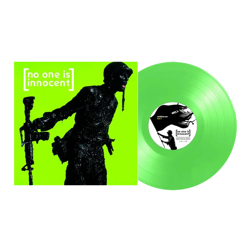 No One Is Innocent - Revolution.com - Vinyle Vert Dédicacé