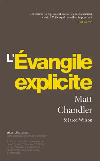 Occasion - L'Évangile explicite