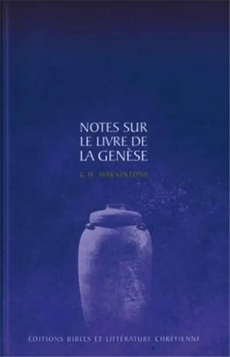 Occasion - Notes sur le livre de la Genèse