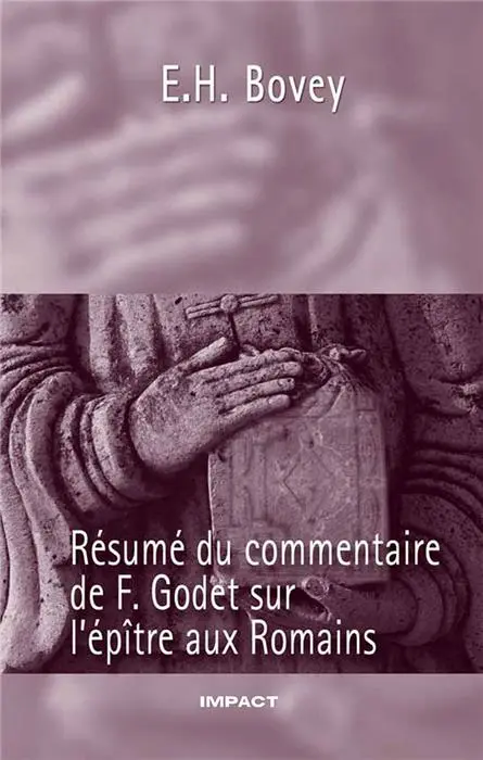 Occasion - Résumé du commentaire de Frédéric Godet sur l'épître aux Romains