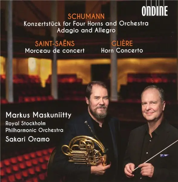 Œuvres de Schumann, Saint-Saëns, Gliere