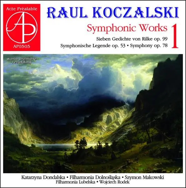 Œuvres symphoniques, Volume 1