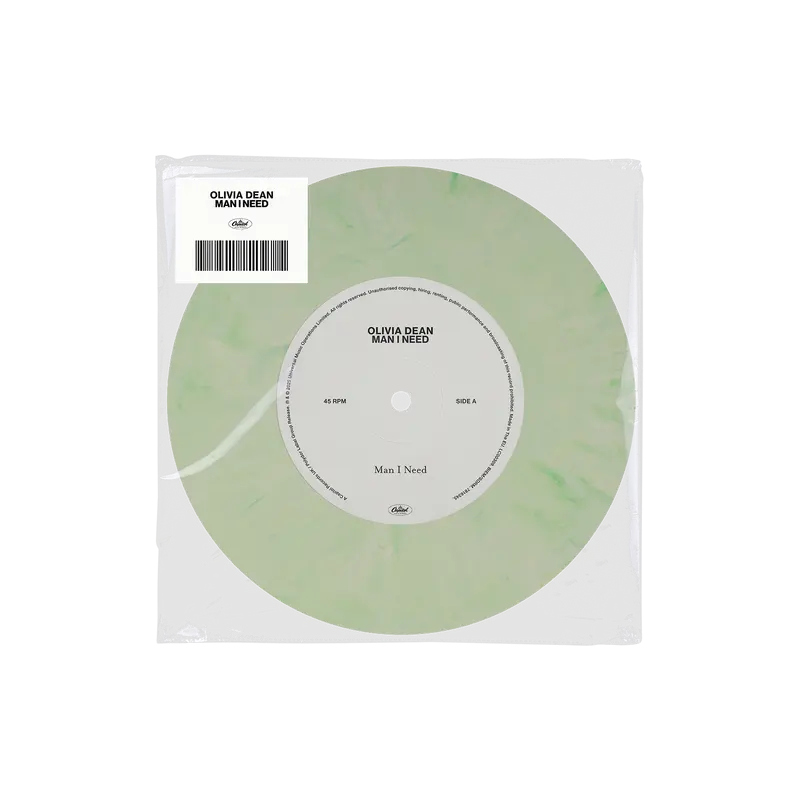 Olivia Dean - Man I Need - Vinyle 45T Marbré Vert