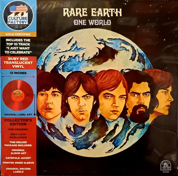 One World Vinyle Rouge