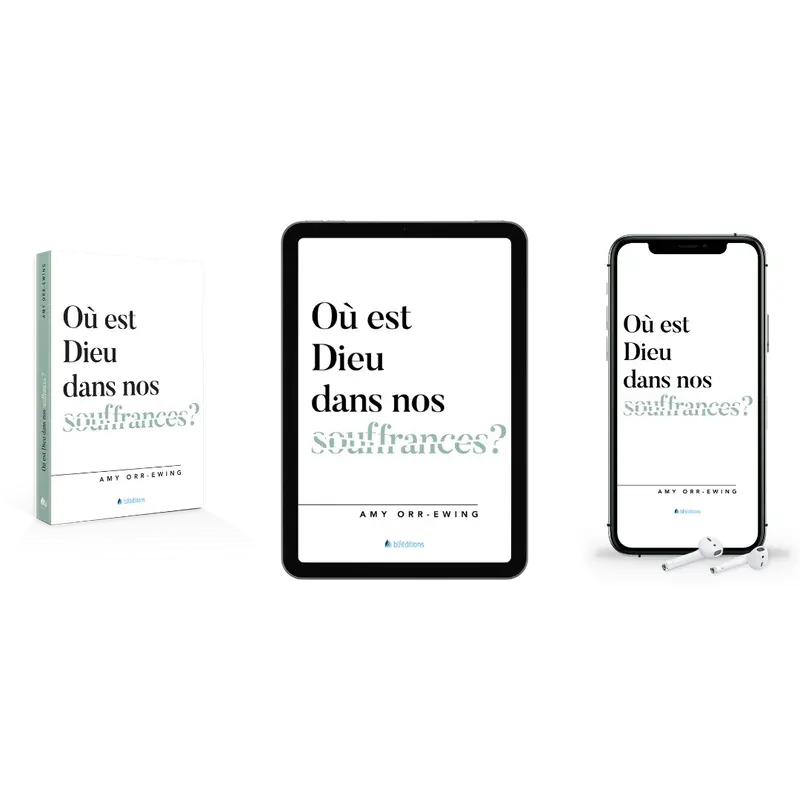 Où est Dieu dans nos souffrances? (Papier+Ebook+ Audio)