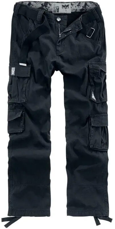 Pantalon Cargo de Black Premium by EMP - Pantalon Army Vintage - S à 5XL - pour Homme - noir